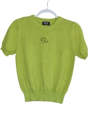 Diesel  Knit Sweater Short Sleeves Size L